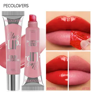 Long Lasting Waterproof Lip Glaze Liquid Lip Balm Lip Gloss, Lipgloss Lipstick, 1 Count Waterproof Sexy Peel-off Lip Gloss, Matte Lip Tinted, Tear-off Lip Stain, Cosmetic for Women & Girls, Makeup Lipstick Beauty