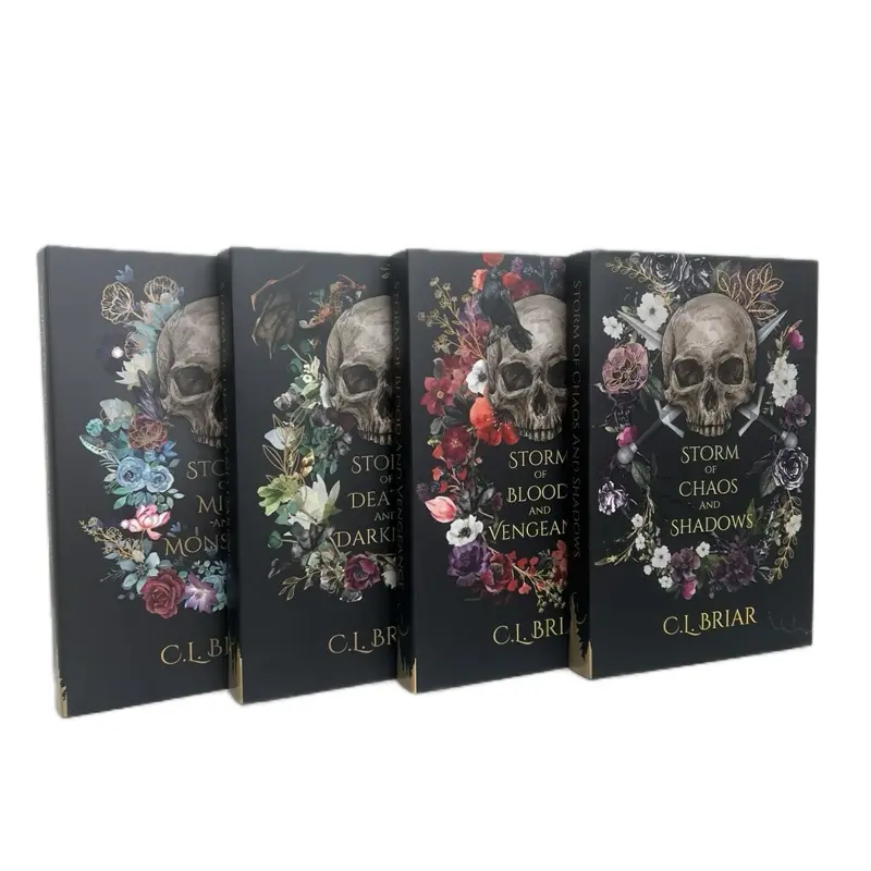 Sign Special Edition Storm of Chaos and Shadows 4-Book Romance Fantasy Bundle Set - Ghosts, Cinders, Stronghold, Destroying, Fae Realm, Elara’s Revenge Arc, Binge the Saga, 4 Book Special Edition