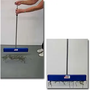 212 MAIN LR-11 11 in. LR-Nailsweep Masonry & Tiling Hand Tool, Lightweight, Portable Aluminium Tool for Concrete, Grass