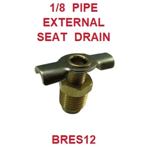 BRES12  1/8  PIPE EXTERNAL SEAT PETCOCK