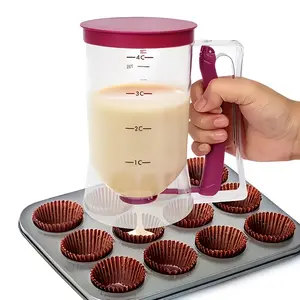 1pc of Batter Dispenser for Pancakes And Cupcakes, Easy to Clean, Suitable for Cookies, Cakes, Waffles, Baking Mixes, And Other Baked Items