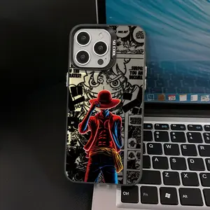 Anime-themed Straw Hat Boy phone case,  Features a drop-resistant matte back cover.compatible with iPhone 17 16 15 14 13 12 11 PRO MAX PLUS,AIR and iPhone XR XS MAX 7 8Plus 16E SE.Perfect holiday gift for friends and family