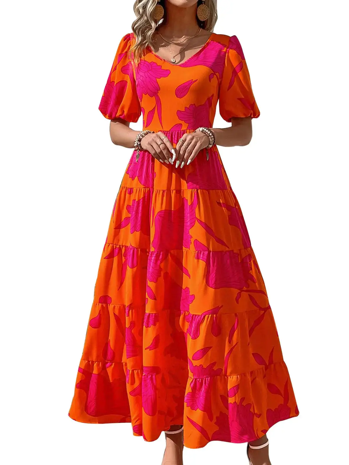 Puff Sleeve Dress