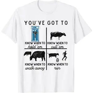 You've Got To Know When To Hold'em Retro Funny T-Shirt