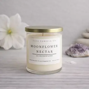Moonflower Nectar Scented Soy Candle | Hand-Poured
