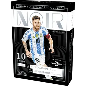 2025-26 Panini Noir Road to FIFA World Cup Soccer Hobby Box