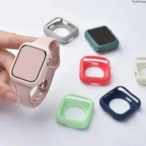 2-Pack Soft Silicone Protective Case for iWatch, Slim Shockproof Protective Cover Compatible with 38–41mm Apple Watch Series, Lightweight Anti-Scratch Smartwatch Protection for Everyday Use