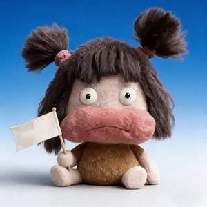 Creative Cute Plush Toy Doll, Funny Abstract Stuffed Animal, Adorable Large Mouth Soft Plushie, Fun Novelty Gift for Kids and Adults