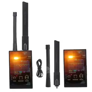 X11 High-Sensitivity Spy Detector, 1MHz-12GHz, Hidden Camera GPS Tracker 2G/3G/4G/5.8G Signal Detection Device with Waveform Display