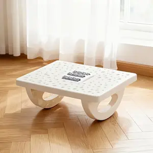 3 Color Anti-Slip Foot Rest, Adjustable Height Ergonomic Stool, Desk Leg Support, Reduce Fatigue, Improve Posture, Office Home Use