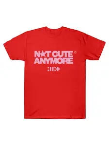 ILLIT no longer cute album T-shirt ILLIT girl band T-shirt Korean fashion summer men's and women's short sleeved casual 3D printed short sleeved skin friendly breathable T-shirt