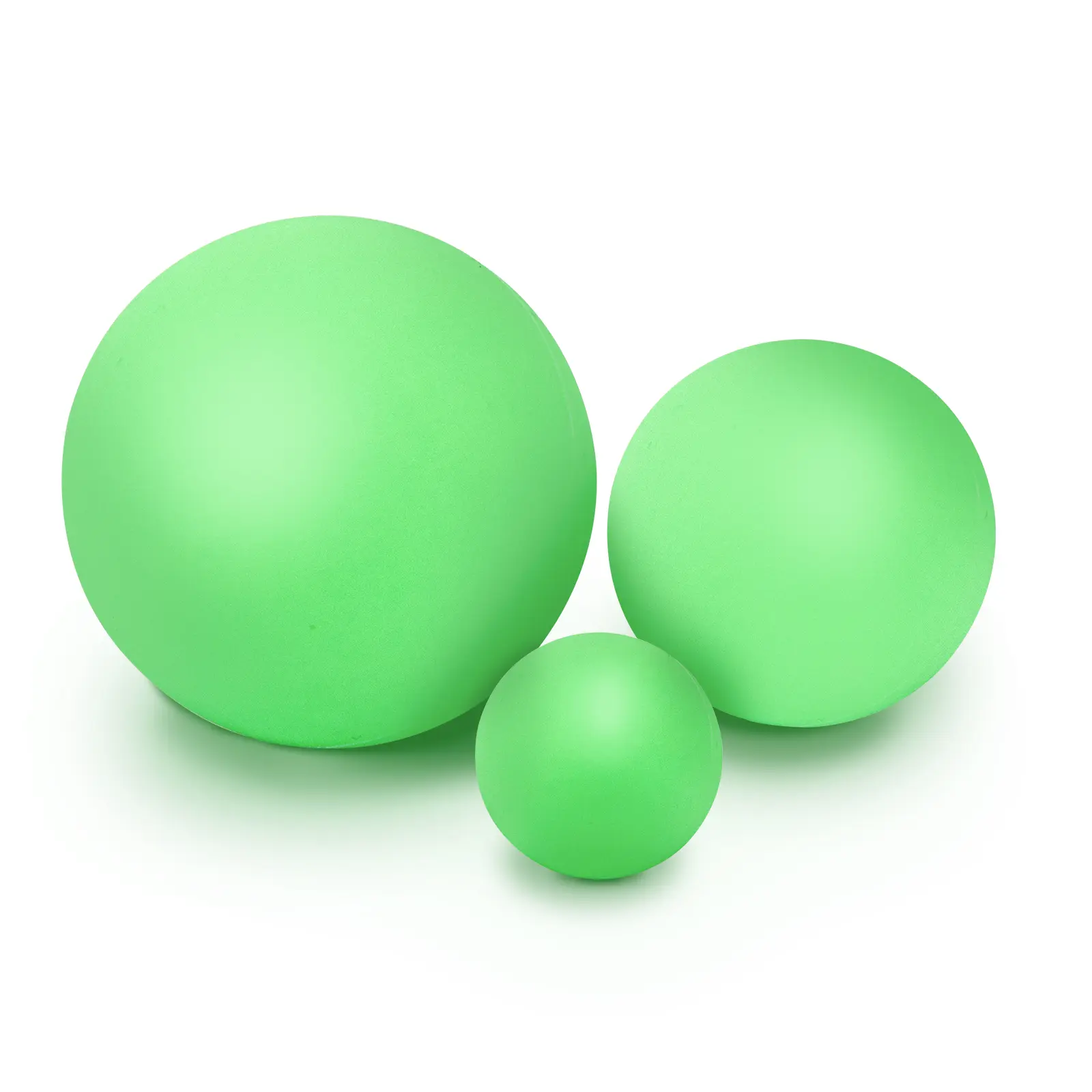 Set of 3 Massage Balls of Different Sizes, Therapy Ball for Muscle Relief and Yoga Relaxation, Massage Ball for Back,Hands and Feet, Pilates, Smooth
