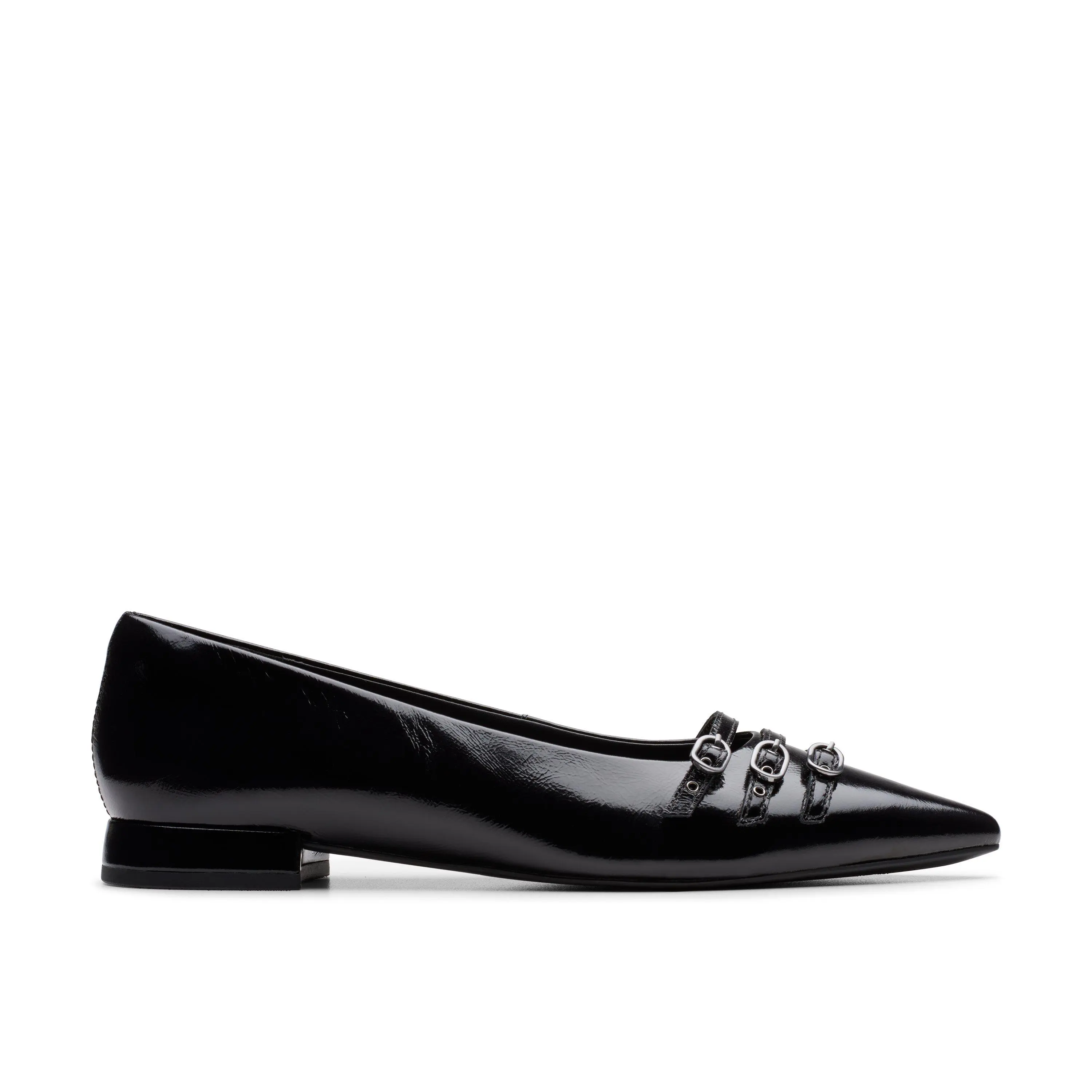 Clarks Womens Sensa15 Strap Ballet Flats