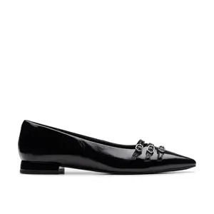 Clarks Womens Sensa15 Strap Ballet Flats