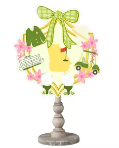 Golf Crest Topper: 12 inch Topper with peg (fits in the base)