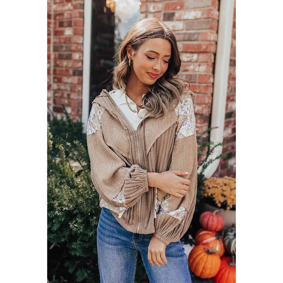 Maple Grove Color Block Knit Sweater
