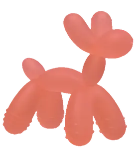 12, 18 - Easy to Hold Silicone Baby Teether, Smooch Rocking Teething Toys for Babies 0-6 Months,Soft Infant Teething Toys Provides Baby Teething Relief & Soothes Sore Gums