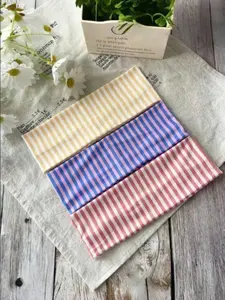 3-Piece Striped Print Hairbands, Elastic Sports Yoga Accessories, Workout Headband, Elastic Headbands, Stretchy Headbands, Versatile Street Style, Perfect for Active Lifestyle