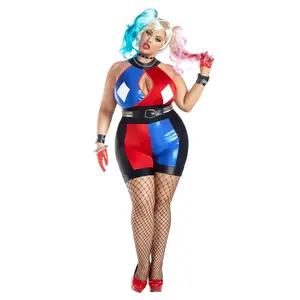 Plus Size Crazy Quinn Costume