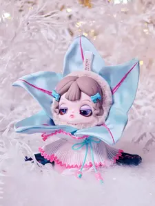 Viora Floraison Libre Series Plush Blind Box Toy-Cute Collectible Doll& Bag Charm& Kawaii Collectible Plush Doll & Surprise Toy Gift