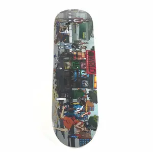 World Industries Anthony Shetler Food Poisoning Multi Color 8.25 Skateboard Deck