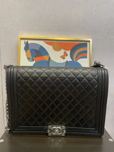 Pre-owned CHANEL leather Crossbody Bags Boy Boy Chanel