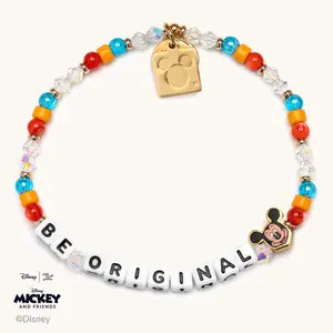 Little Words Project Disney Mickey Mouse & Friends Beaded Bracelet Set - Be Original - Choose Your Size Little Words Project Disney Mickey Mouse & Friends Beaded Bracelet Set - Be Original - Choose Your Size