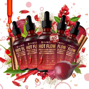Optimum Ceylon Cinnamon Ginseng Cayenne Pepper and Botanical Blend Dietary Supplements 60ML Liquid Drops