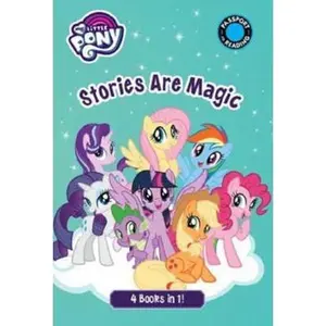USED-My Little Pony Stories Are Magic (4 Books in 1) by Hasbro HUB (Hardcover)