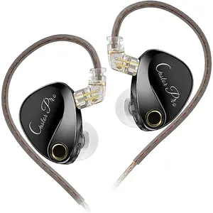KZ Castor Pro Tunable in Ear , HiFi Improved Bass in Ear Headphone, Dual-Dynamic Driver Gaming Earbuds, IEM Earphones with 2PIN-C Detachable
