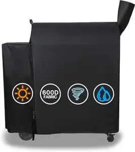 Grill Cover for Traeger Pro 780/34 Series Pellet Grills, Heavy Duty BBQ Cover for Traeger BAC504,Z Grills 700/550 Smokers
