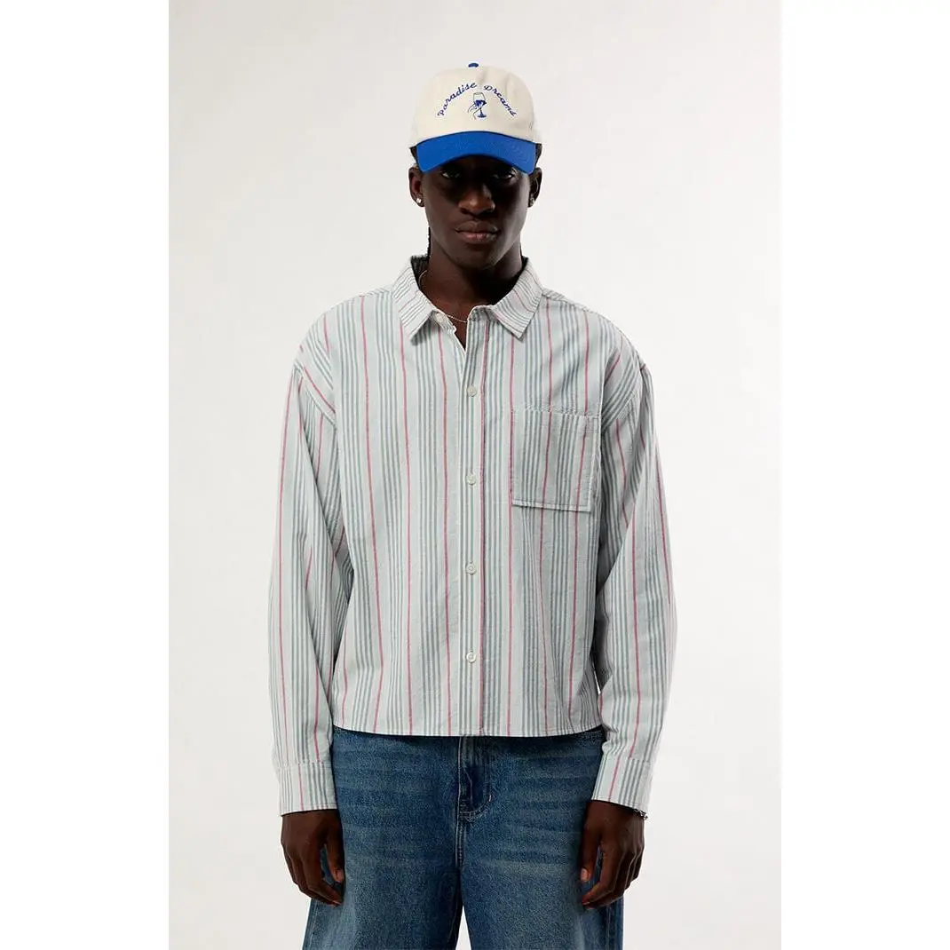 Pacsun Men's Noto Striped Long Sleeve Shirt