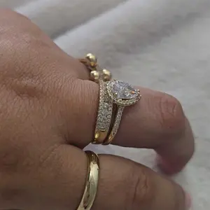 LaYaiBoutique #1148 14k Gold Plated Hoop Ring HIGH QUALITY