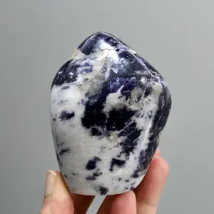 3.3in 396g XL Flashy Gem Lepidolite Crystal Freeform Tower, Silver Leaf Lepidolite, Madagascar lp2