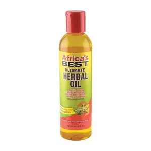 Africa's Best Ultimate Herbal Oil, 8 oz, Beauty & Personal Care Moisturizer for Haircare & Body Hydration Needs