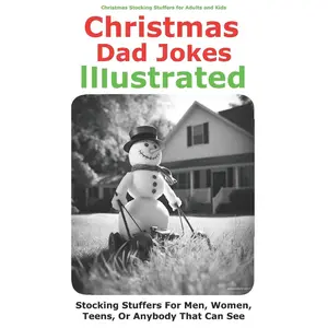 USED-Stocking Stuffers for Adults and Kids: Christmas Dad Jokes Illustrated: Stocking Stuffers for Men, Women, Teens, Kids and Anyone That Can See by Test, Christmas Stocking Stuffers for Ad (Paperback)