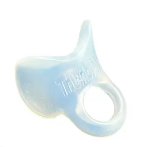 ThumbPRO Baseball Ice Clear Limited Edition - Crystal Clear Polymer Thumb Guard for Batting Protection & Comfort - USA Made
