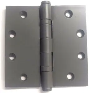 3-Pk, Global Door Commercial 4-1/2 °   Plain Bearing Square Corner Butt Hinge