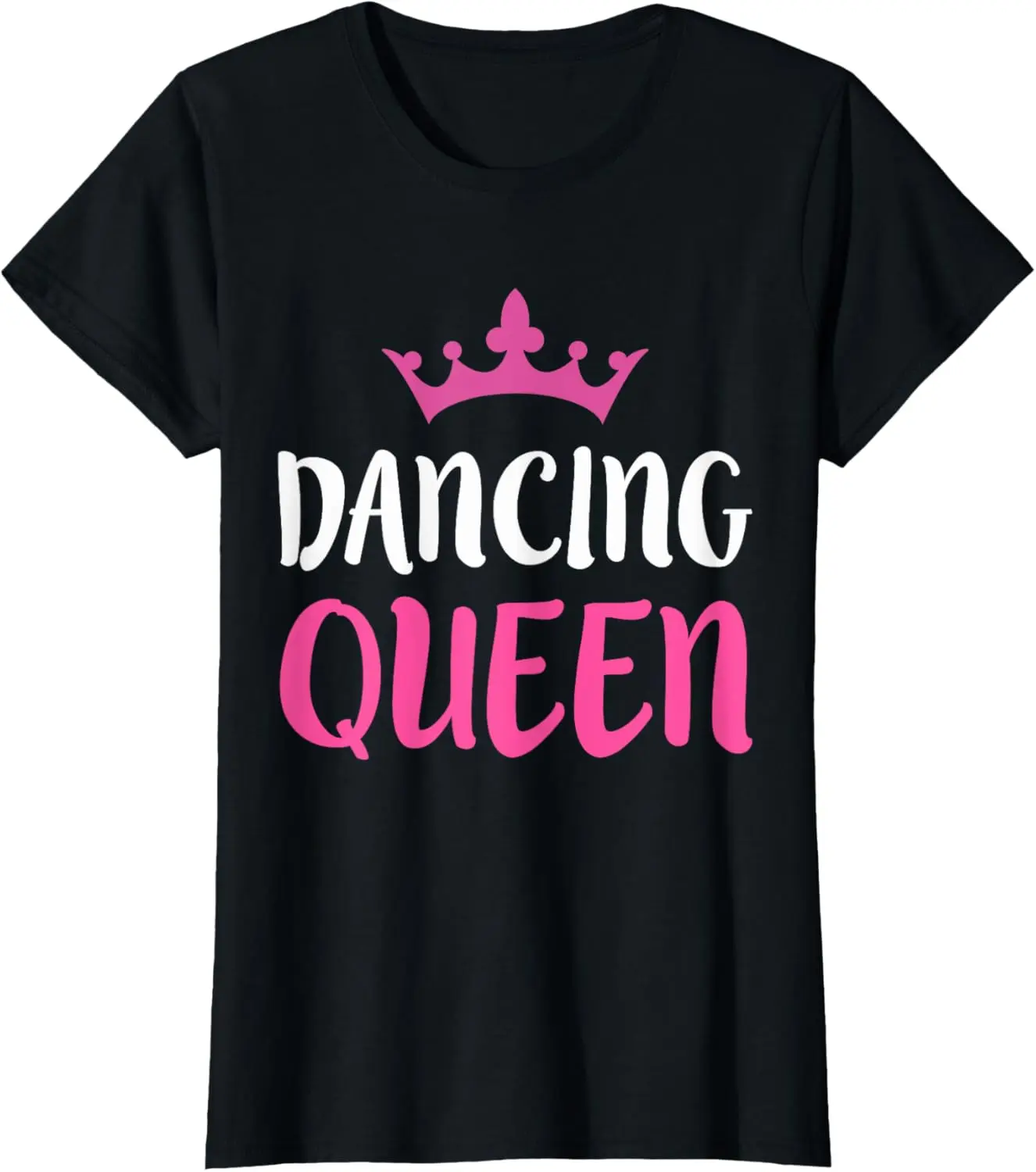 100%cotton Dancing Queen T-Shirt - Dance Lover Tee Top Summer