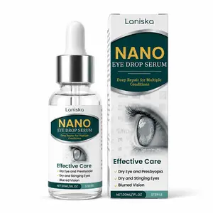 Eye Drop Serum 30ML, Sterile Hydrating Eye Care Drops with Precision Dropper, Gentle Daily Eye Comfort Formula for Dry, Tired, Stinging Eyes, Blurred Vision Support, Home & Travel Use