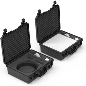 Starlink mini case waterproof hard case travel carrying case with molded foam for starlink mini and accessoriesrv travel outdoor camping lockabledustproof shockproofportable