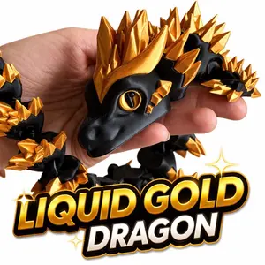 3D printed Dragon articulated