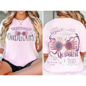 HP TShirt, Luna Lovegood TShirt, Luna Lovegood, Quibbler Tee, Wizard TShirt, HP, Magical Tee, Unisex Short Sleeve Casual Cotton, Crewneck