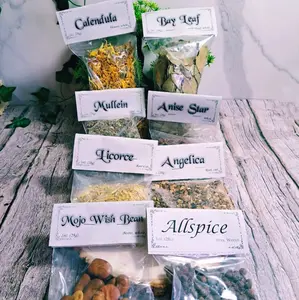 Variety of Magick Herbs, Spices, and Roots