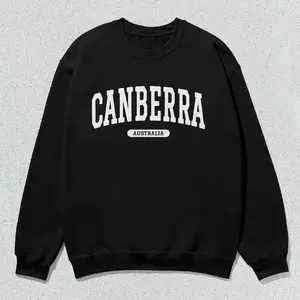 Canberra Sweatshirt Australia Collegiate Crewneck Sweater Unisex