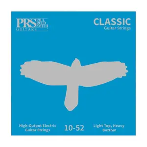 PRS Classic Electric Guitar Strings | Light Top Heavy Bottom | .010-.052