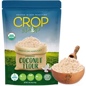 CROP by POP – Organic Coconut Flour, Resealable Bag