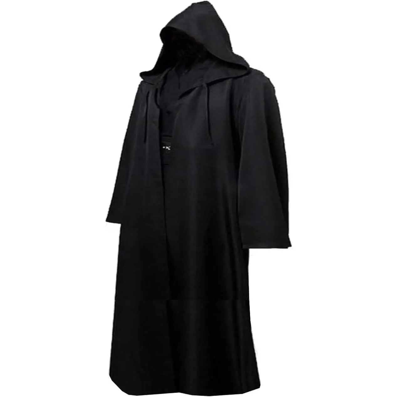 Men Hooded Robe Cloak Knight Fancy Cool Cosplay Costume