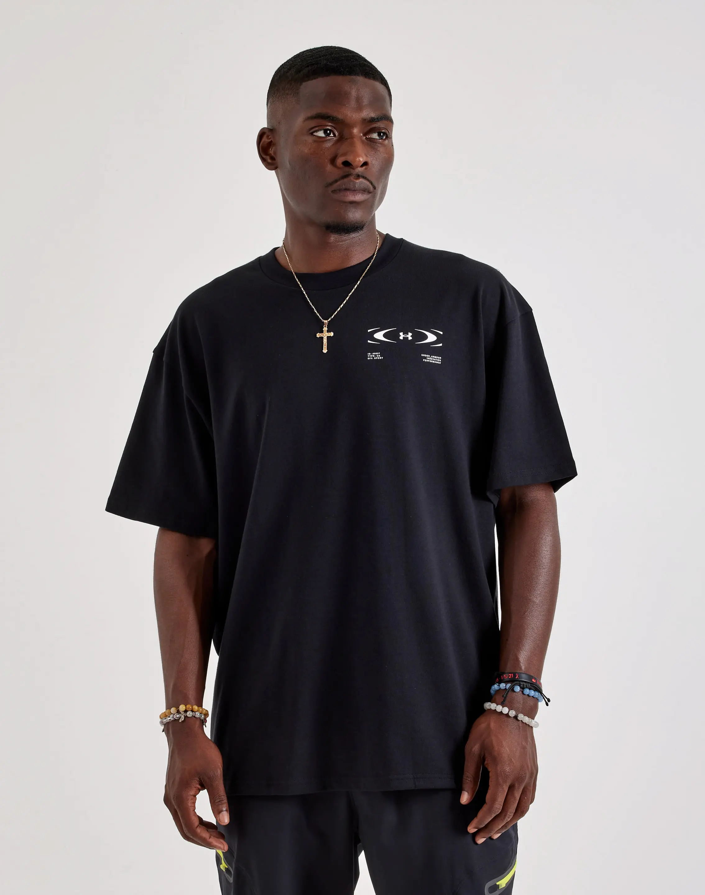 Mens Under Armour Echo Logo Tee