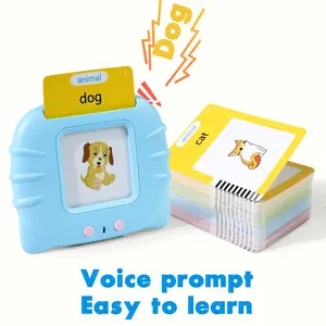 Bilingual Talking Flash Cards Toy for Kids with 224 Sight Words -  Educational Language Learning Toy